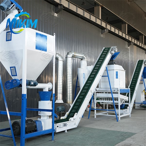 Straw fuel pellet production line Straw fuel pellet production line