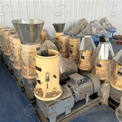 150-300kg / h Küçük Ev Kullanımı Ahşap Pelet Yapma Makinesi